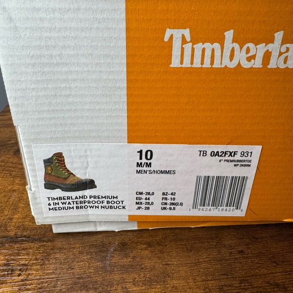 Timberland Brown and Green Men\'s Boots main image 6